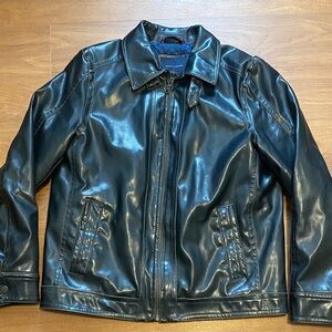 Vintage Tommy Hilfiger Faux Leather Jacket